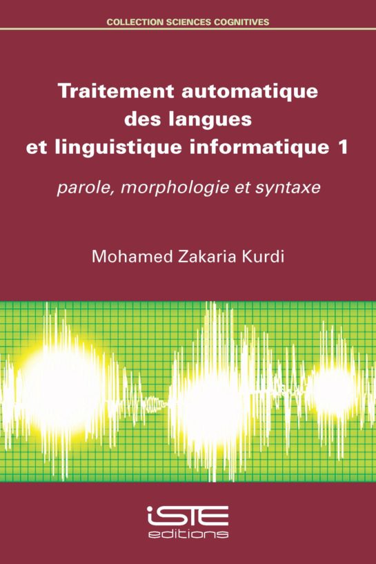 Traitement automatique des langues et linguistique informatique 1