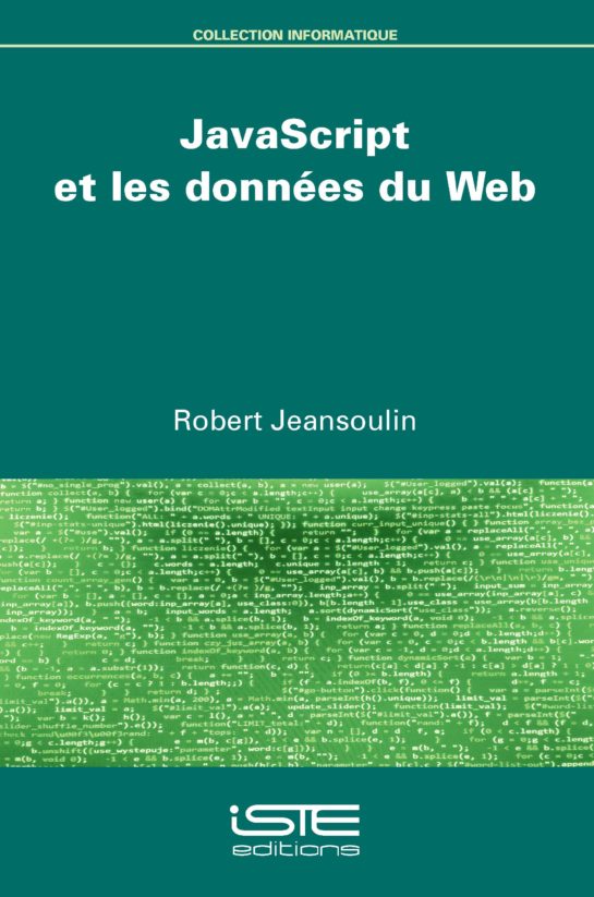 JavaScript et les données du Web ISTE Group