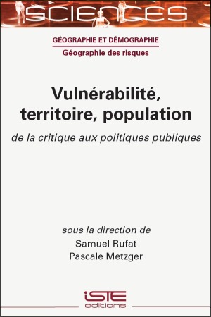 Livre scientifique - Vulnérabilité, territoire, population