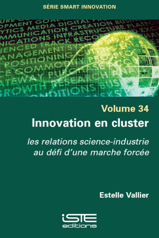 Livre scientifique - Innovation en cluster - Estelle Vallier