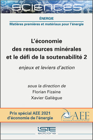 Livre scientifique - L’économie des ressources minérales et le défi de la soutenabilité 2 - Encyclopédie SCIENCES
