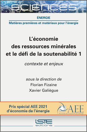 Livre scientifique - L’économie des ressources minérales et le défi de la soutenabilité 1 - Encyclopédie SCIENCES