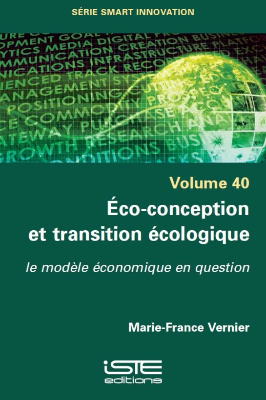Livre scientifique - Éco-conception et transition écologique
